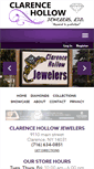 Mobile Screenshot of clarencehollowjewelers.com